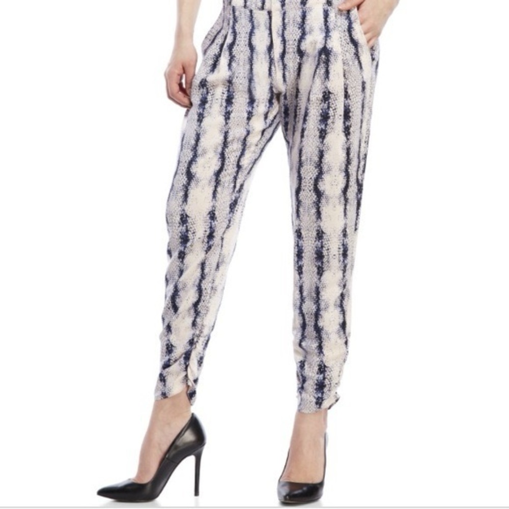 Parker 100% Silk Python Pant - image 1